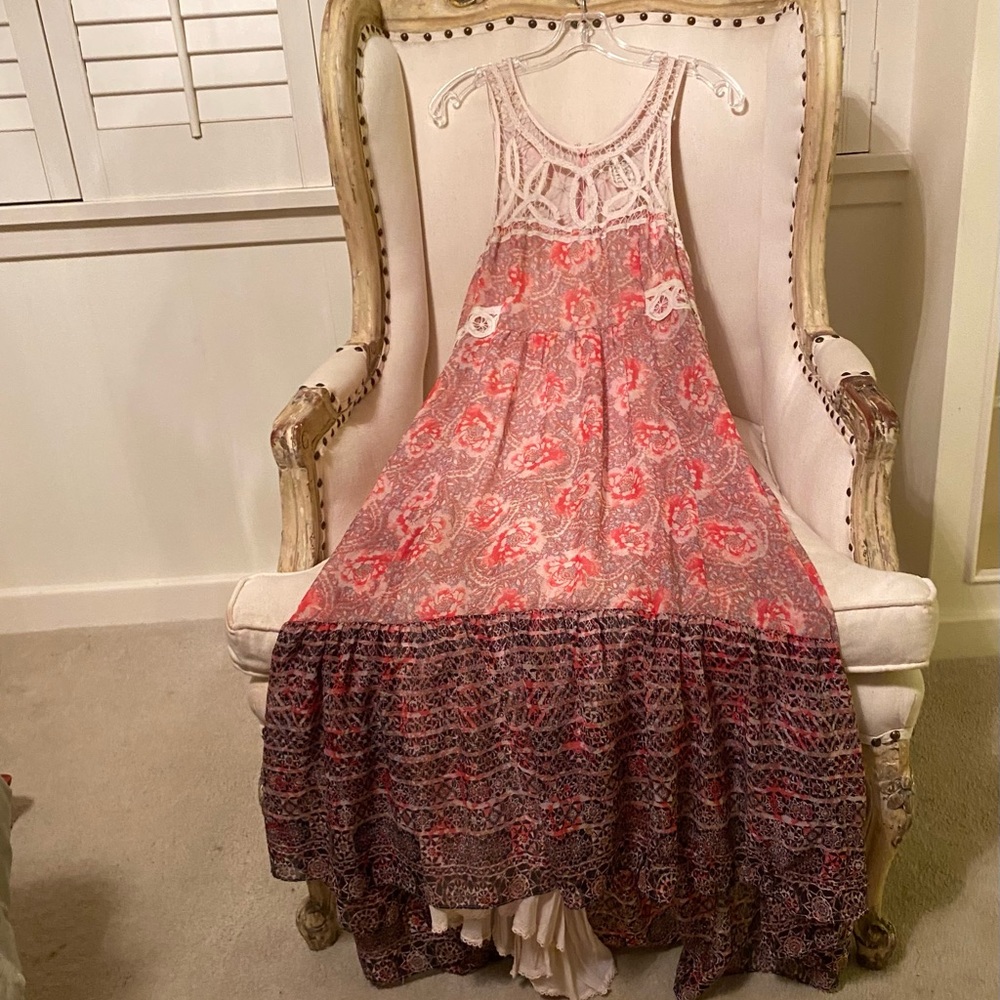 Free People maxi dress with crochet details - Picture 11 of 11
